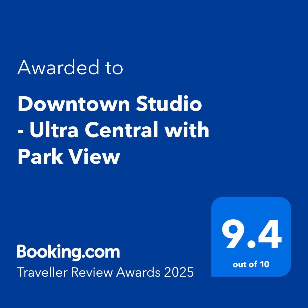 Downtown Studio - Ultra Central With Park View Bucarest Exterior foto